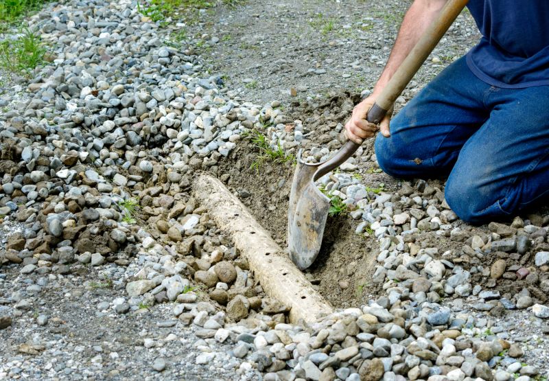 French Drain Construction